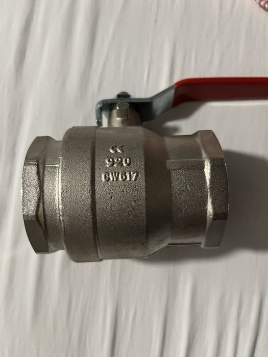 Zawory kulowe wodne DN50