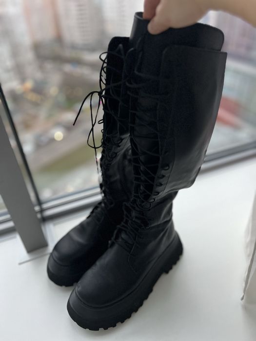 Шкіряні чоботи a_a_nushina демісезонні 36 розмір