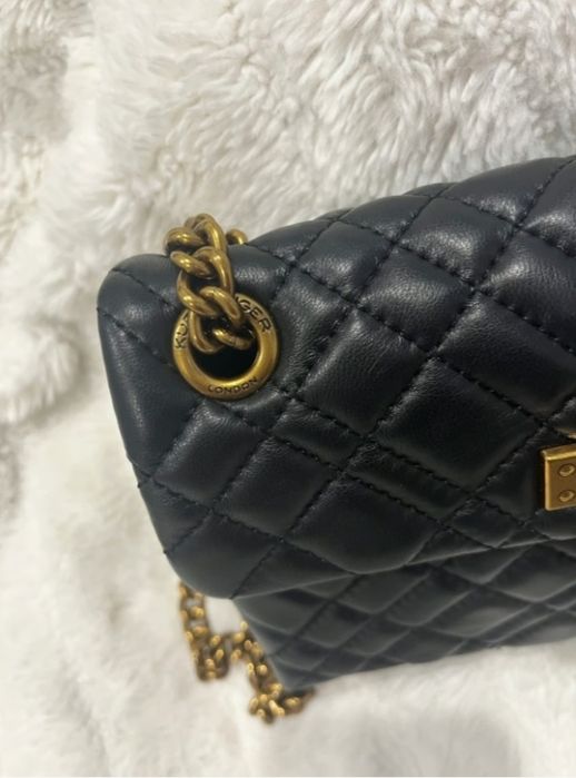 kurt geiger mini brixton lock bag сумка оригінал з натуральної шкіри