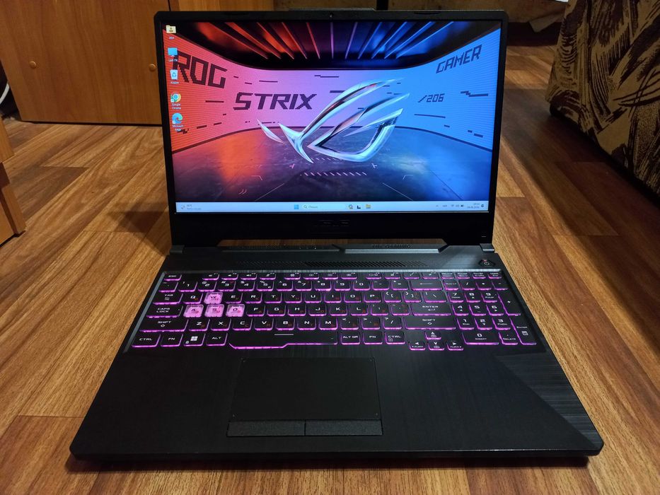 Игровой ASUS TUF Gaming F15  | RTX 3060 (6 ГБ) |  Core i5 11400H |  16 RAM |  144 Hz |