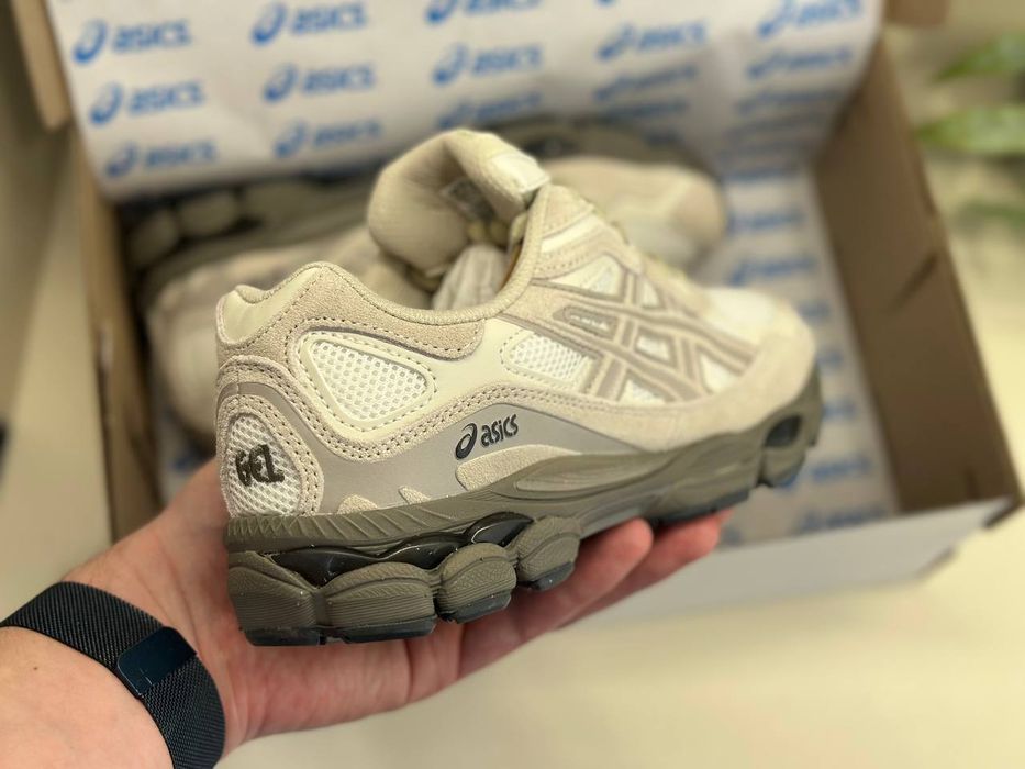 Кросівки Кроссовки Asics Gel-NYC Cream Putty Кремовый Кремовий Кросовки демісезон