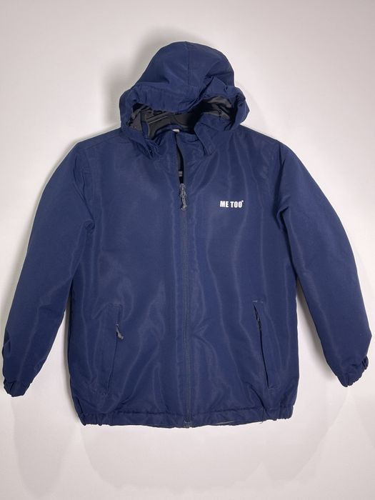 Granatowa kurtka chłopięca 116cm