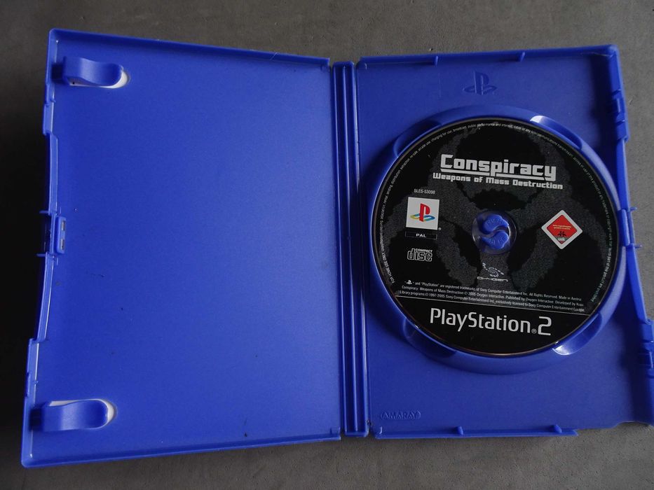 Jogo Playstation 2 PS2- Conspiracy Weapons of Mass Destruction