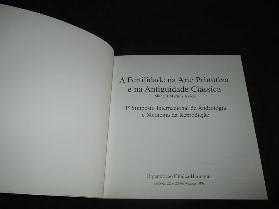 Livro A Fertilidade na Arte Primitiva e na Antiguidade Clássica