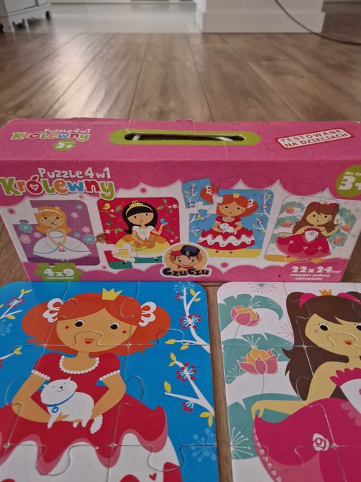 Puzzle czu czu księżniczki i zwierzątka