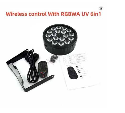 LED PAR 18X18W RGBWA/UV светодиодный