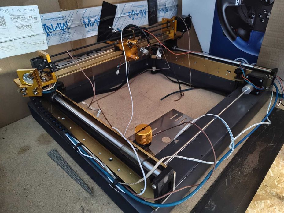 Estrutura Máquina de Laser Co2