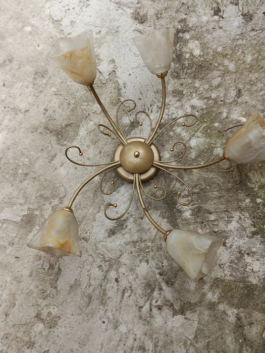 Żyrandole klinkiety lampka
