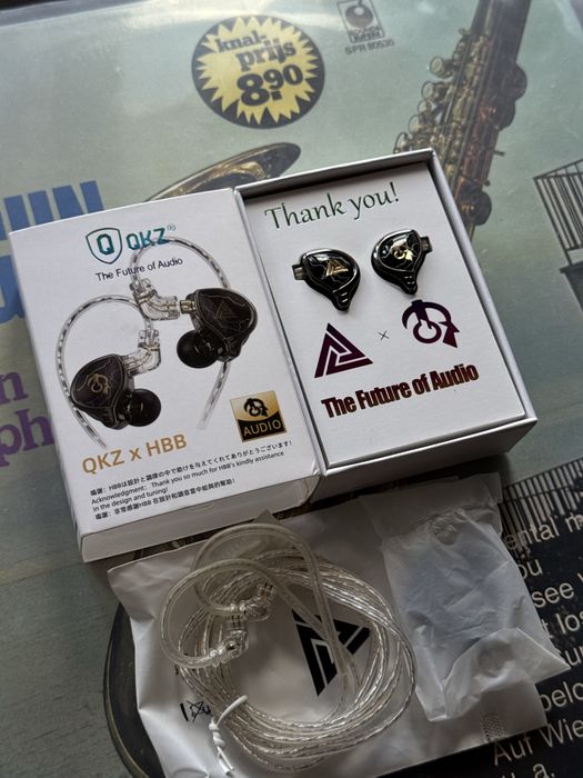 Внутрішньоканальні iem навушники QKZ x HBB 1DD