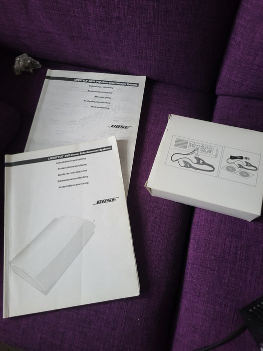 Kino domowe 5.1 Bose lifestyle 28, zestaw, stojaki, kable, pilot