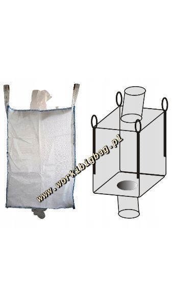 NOWE Worki Big bag bagi 91/91/180 z Lejkami BIGBAG Hurtownia bigbagi