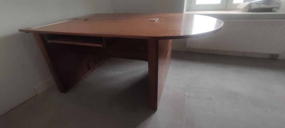 Biurko drewniane lite drewno