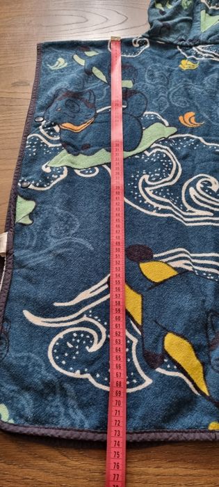 Poncho plażowe surf ręcznik dla dzieci dziecięce Olaian decathlon