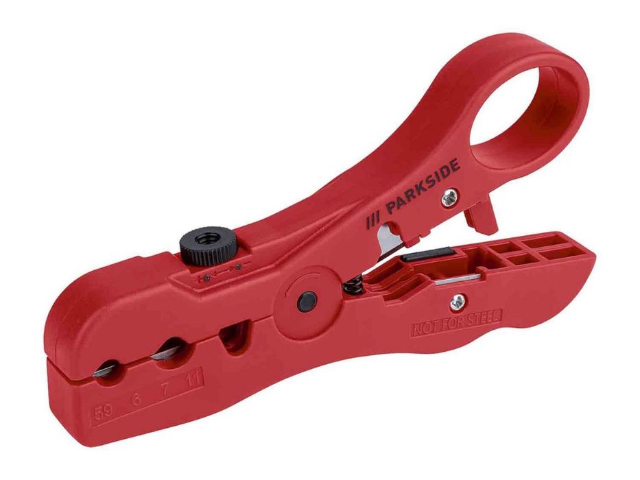 Стрипер для коаксілаьного кабелю Parkside