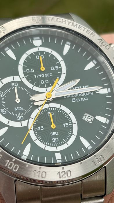 Lorus Chronograph 5bar water resistant