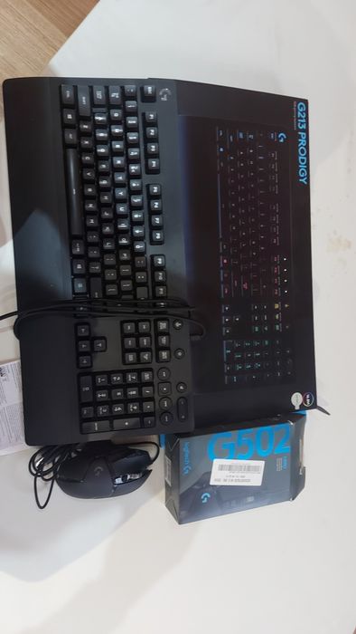 Zestaw klawiatura i myszka LogitechG