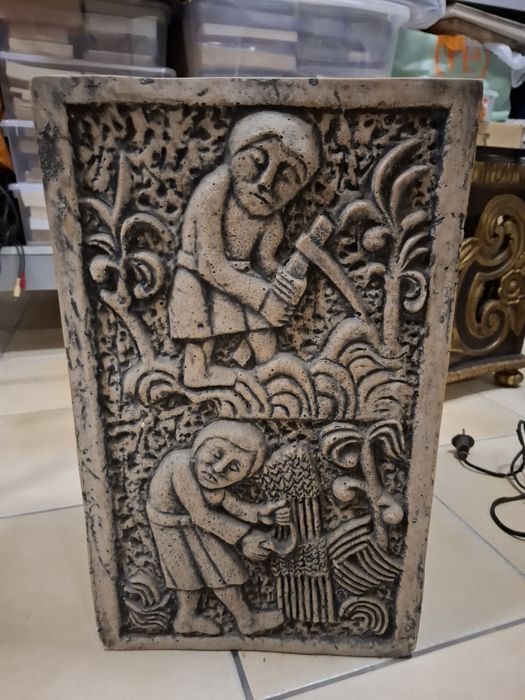 Suporte para chapéus de chuva - obra de arte