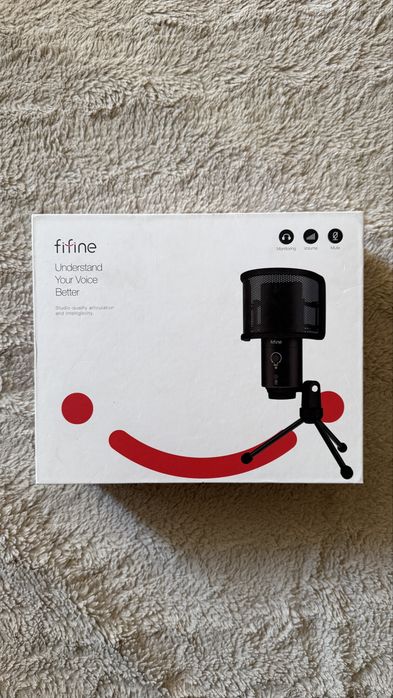FIFINE K683A USB мікрофон | Студійний конденсаторний | Для стріму