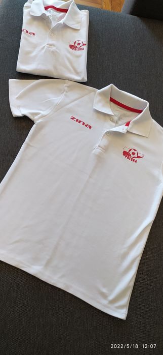 Biała koszulka polo 152