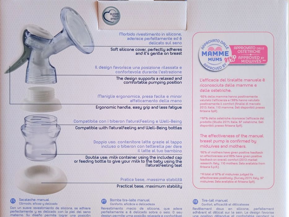 Bomba tira leite manual