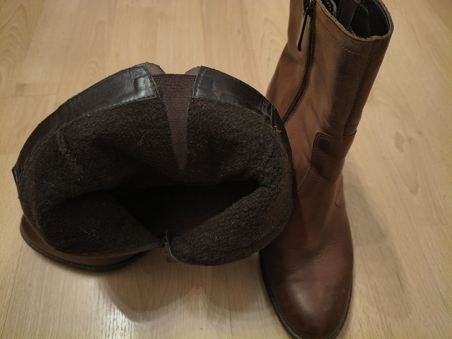 Botki skórzane Lasocki r.36