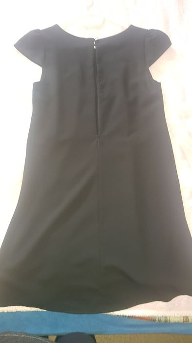 Sukienka czarna trapezowa