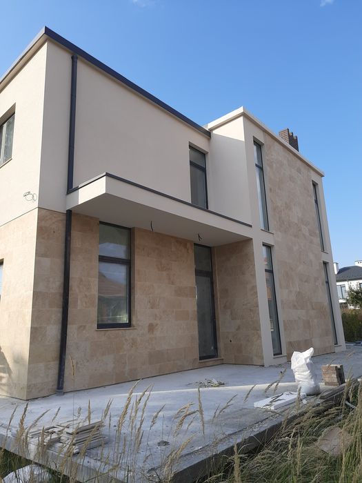 Камінь-Травертин-Фасад-Інтер'єр