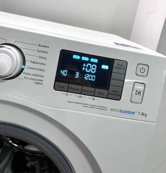Стиральная/Пральна машина Samsung EcoBubble 7.0 кг (Єврозбірка). Доставка, гарантія.
