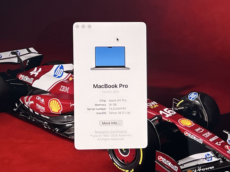 Продам Mac pro 14 2021 m1pro 16/512