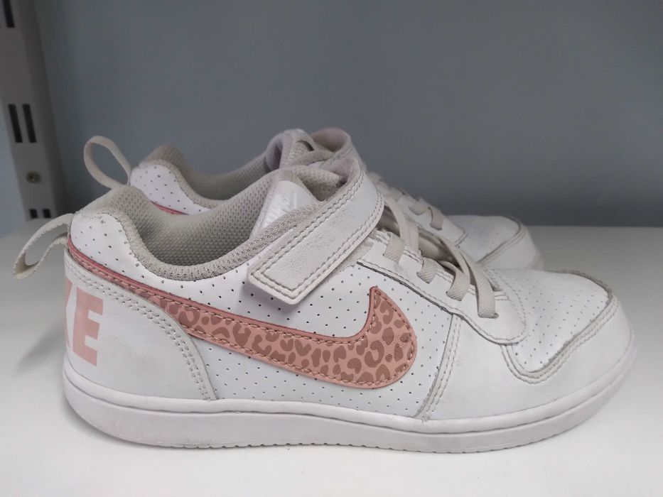 Nike - Court Borough Low PSV - 870028101  для девочек кеды 33,5(21 см)