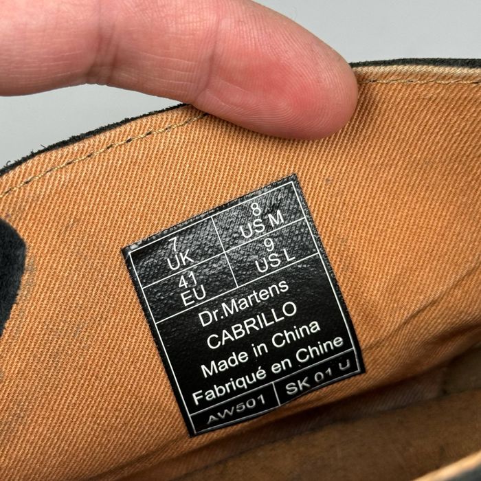 Черевики Dr. Martens Cabrillo ботинки доктор мартинс туфли кожаные