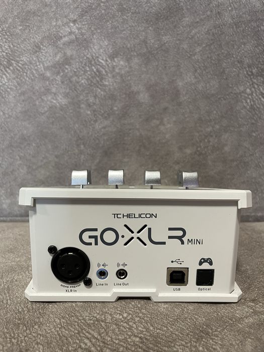Аудиоинтерфейс TC-Helicon GO XLR Mini