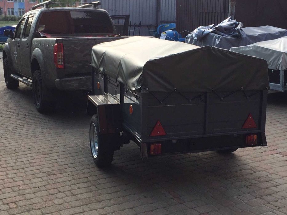 Прицеп Легковий причіп ПАВАМ з додатковими підсилювачами по рамі