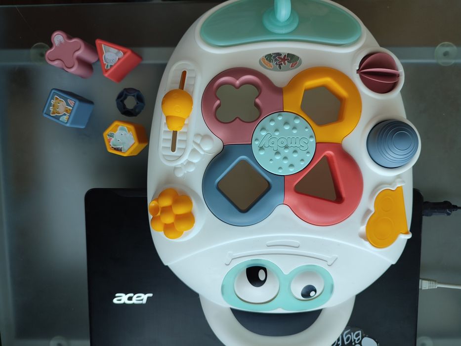 Smoby . Chodzik 3w1 . Pchacz interaktywny wòzek.