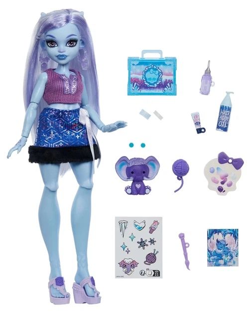 Лялька Monster High Self-Scare Secrets - Beauty Routine Abbey Bominable