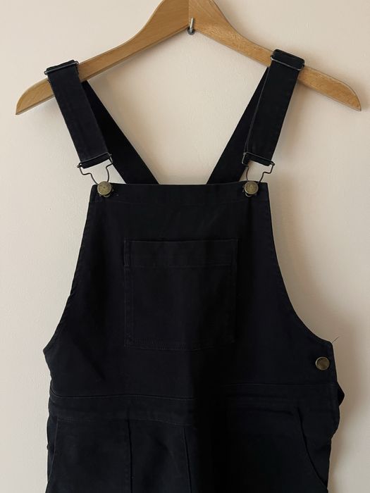 Spodnie ogrodniczki M czarne Assos