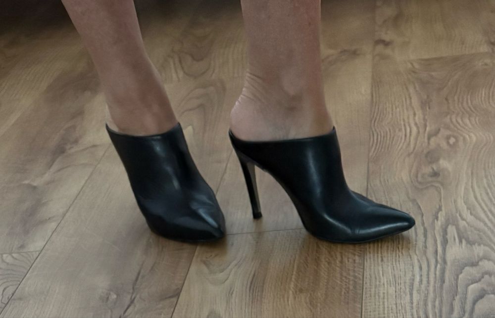 Eleganckie skórzane buty