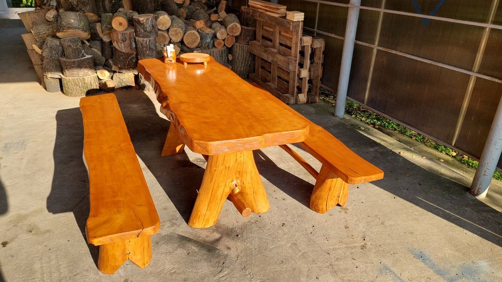 Стіл для тераси або дому 180 см. ручна робота