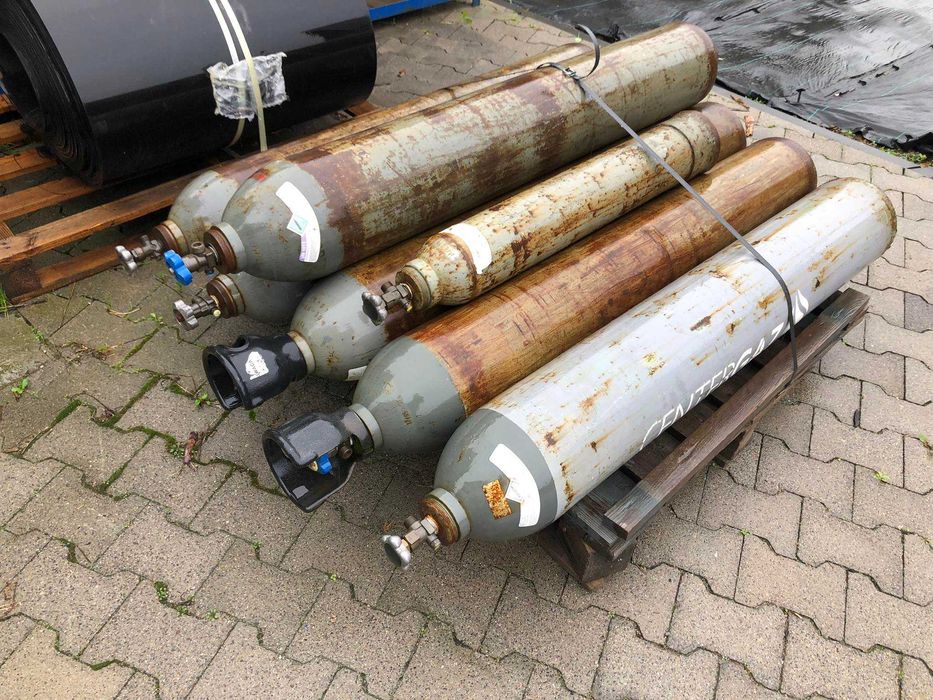 Butle duża CO2 40l Butla Dwutlenek węgla z LEGALIZACJĄ