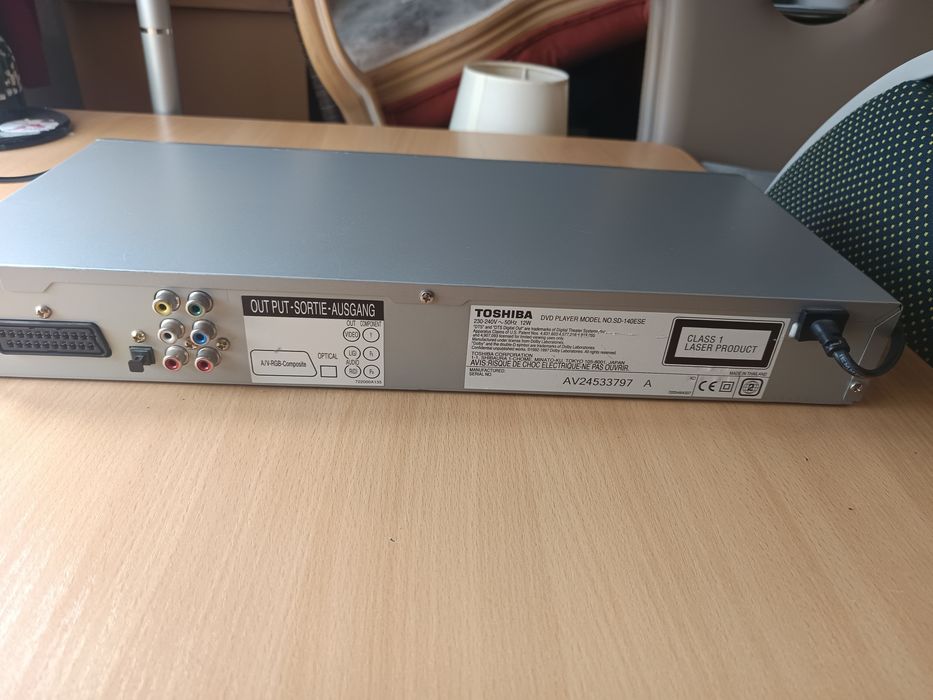Odtwarzacz DVD Toshiba