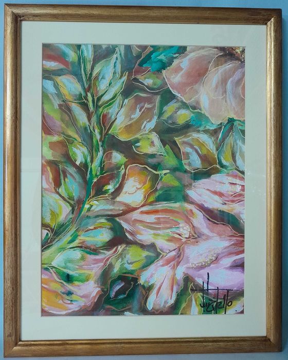 Pintura acrílica sobre tela original