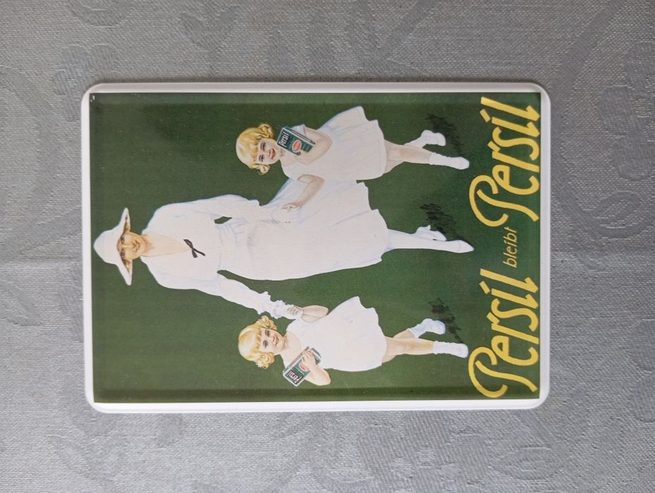 Placas metálicas: Betty Boop, New York, Persil e Guiness