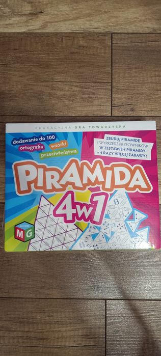 Gra planszowa piramida 4w1