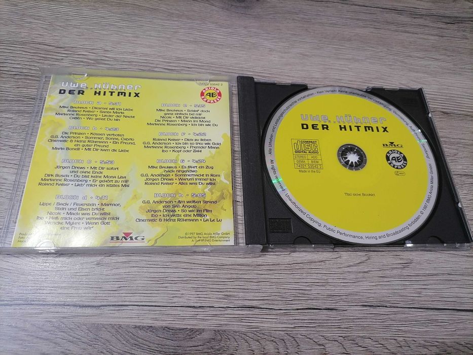 Various – Der Hitmix - Uwe Hübner präsentiert CD (5122)