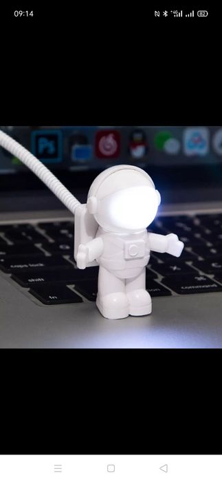 Астронавт USB- светильник от Повербанка Компьютера Ночник