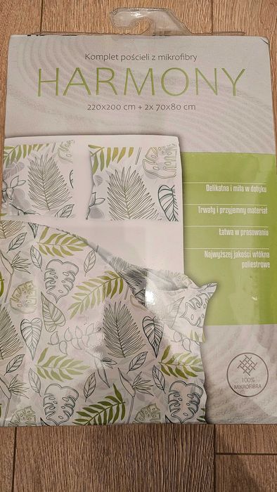 Komplet pościeli z mikrofibry 220x200cm + 2x 70x80cm
