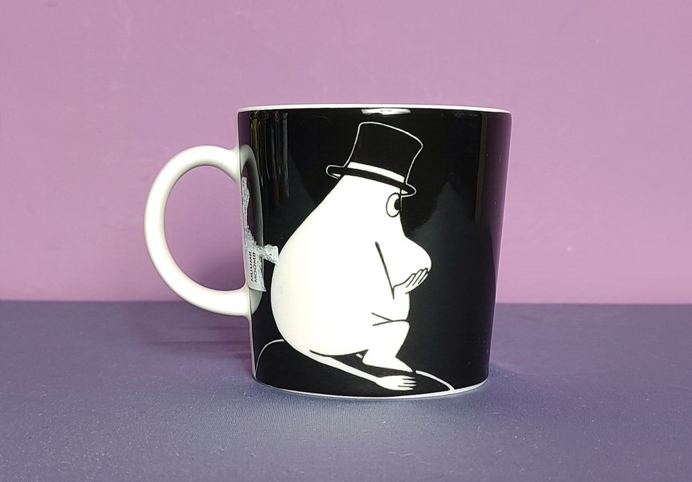 Muminki KUBEK Moomin Arabia Finland - MYŚLĄCY TATA MUMINKA 1999 - 2013