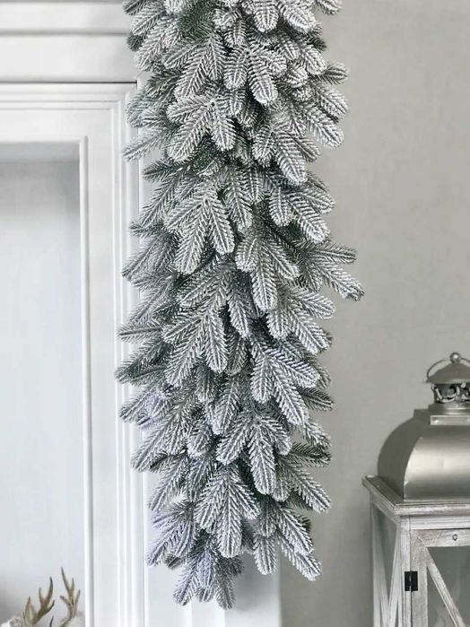 Хвойні новорічні гірлянди Traditional - декор (засніжені 1.2 м та 2 м)