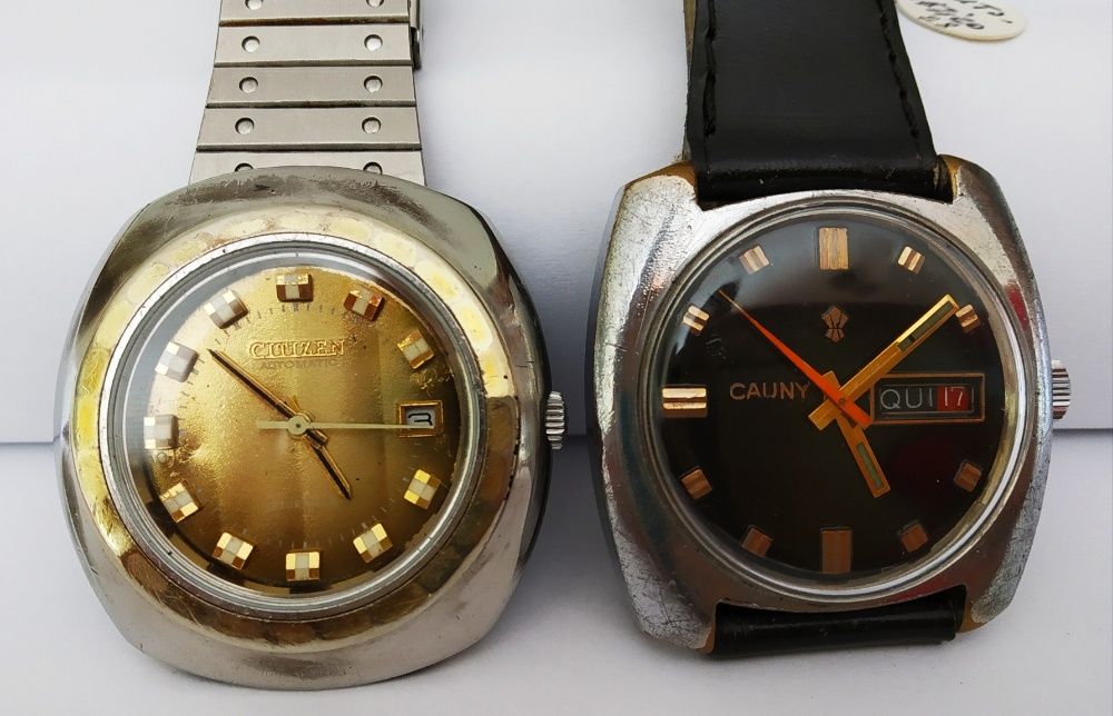 Relógios automáticos *Cauny*Citizen*Orient*Gruen*Nobreza*Fesa