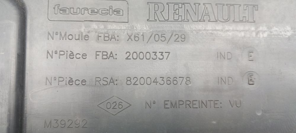 Pára-choques frente RENAULT Kangoo Express (FW0/1_)
